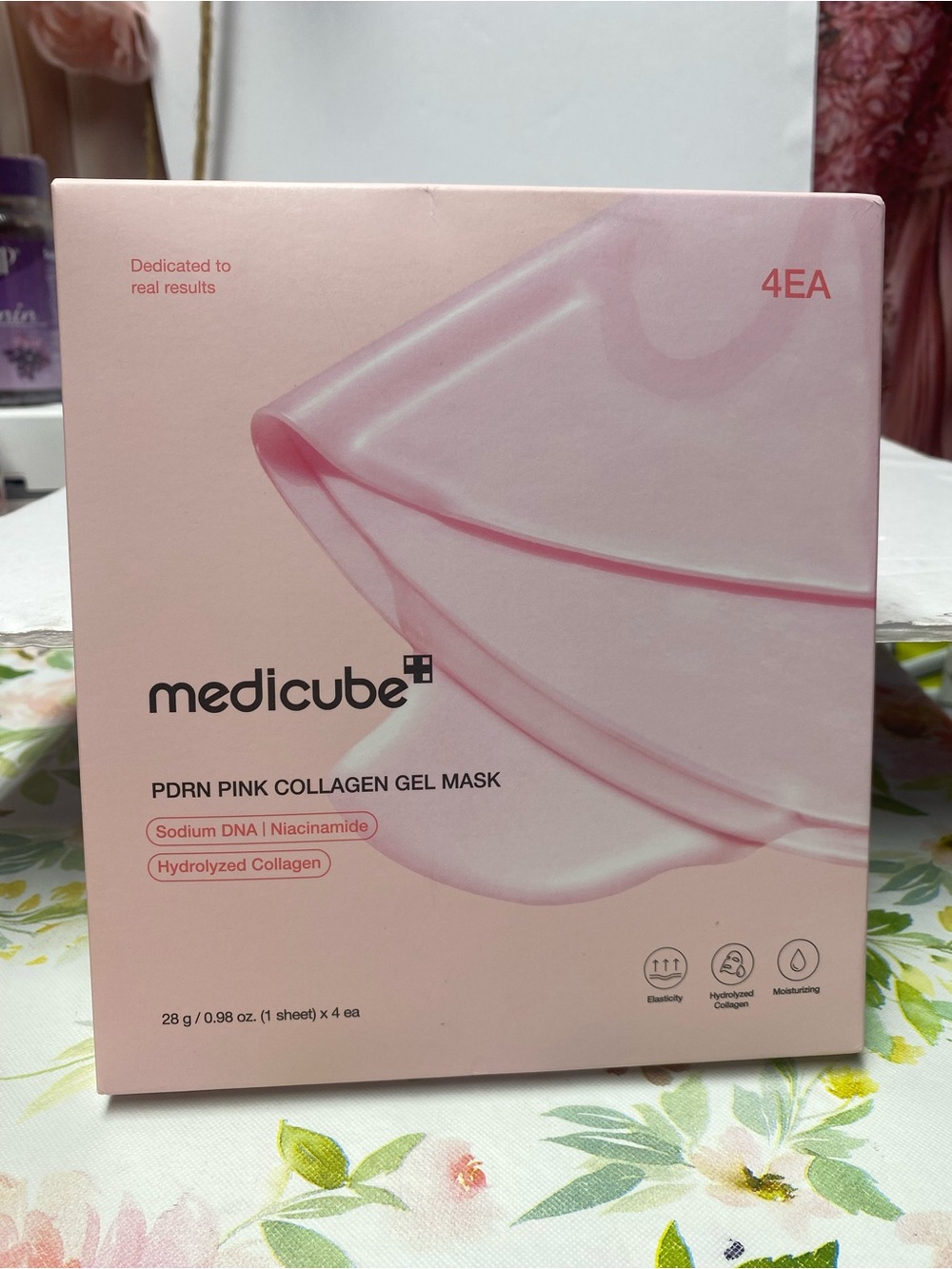 PDRN Pink Collagen Gel Mask - Pink